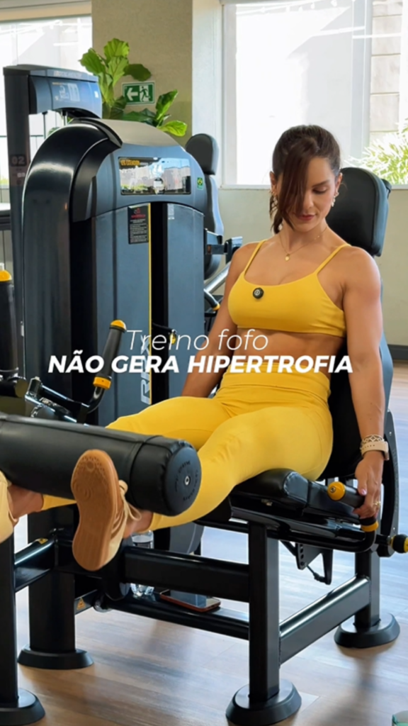 Treino fofo não gera hipertrofia