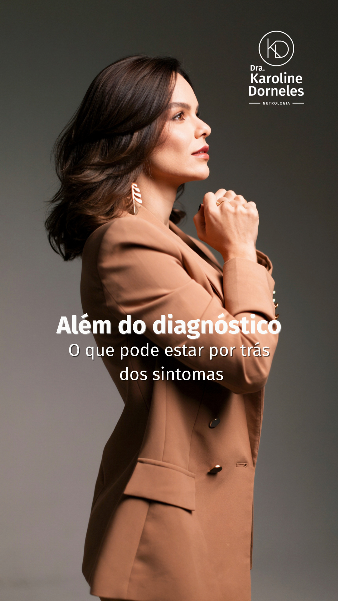 Além do diagnóstico Nem sempre o diagnóstico conta toda a história do que o corpo está tentando mostrar.